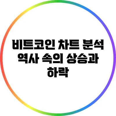 비트코인 차트 분석: 역사 속의 상승과 하락