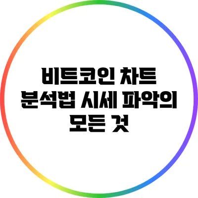 비트코인 차트 분석법: 시세 파악의 모든 것